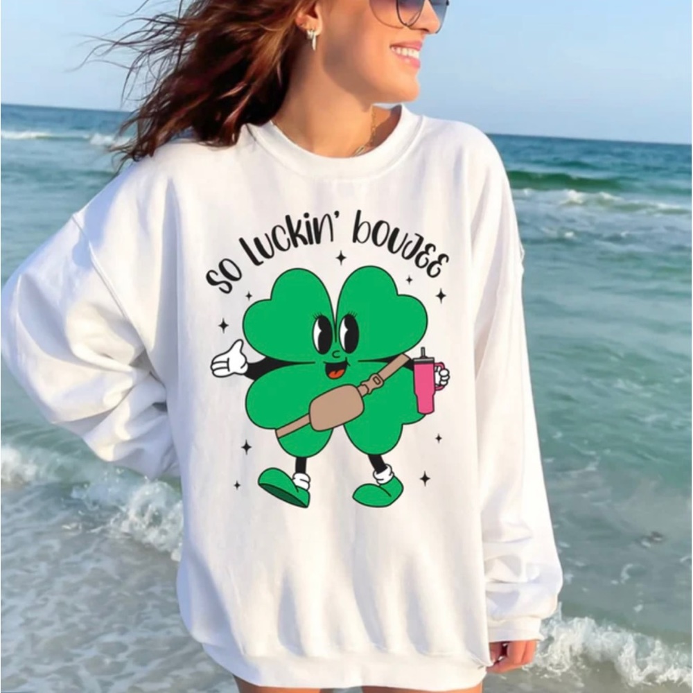Customizable St. Patty’s crewneck